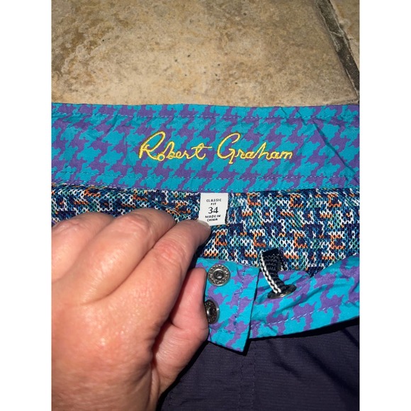 Robert Graham Shorts Size 34 Classic Fit - Picture 2 of 3